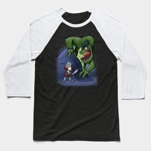 The Dragon and Little Knight Baseball T-Shirt